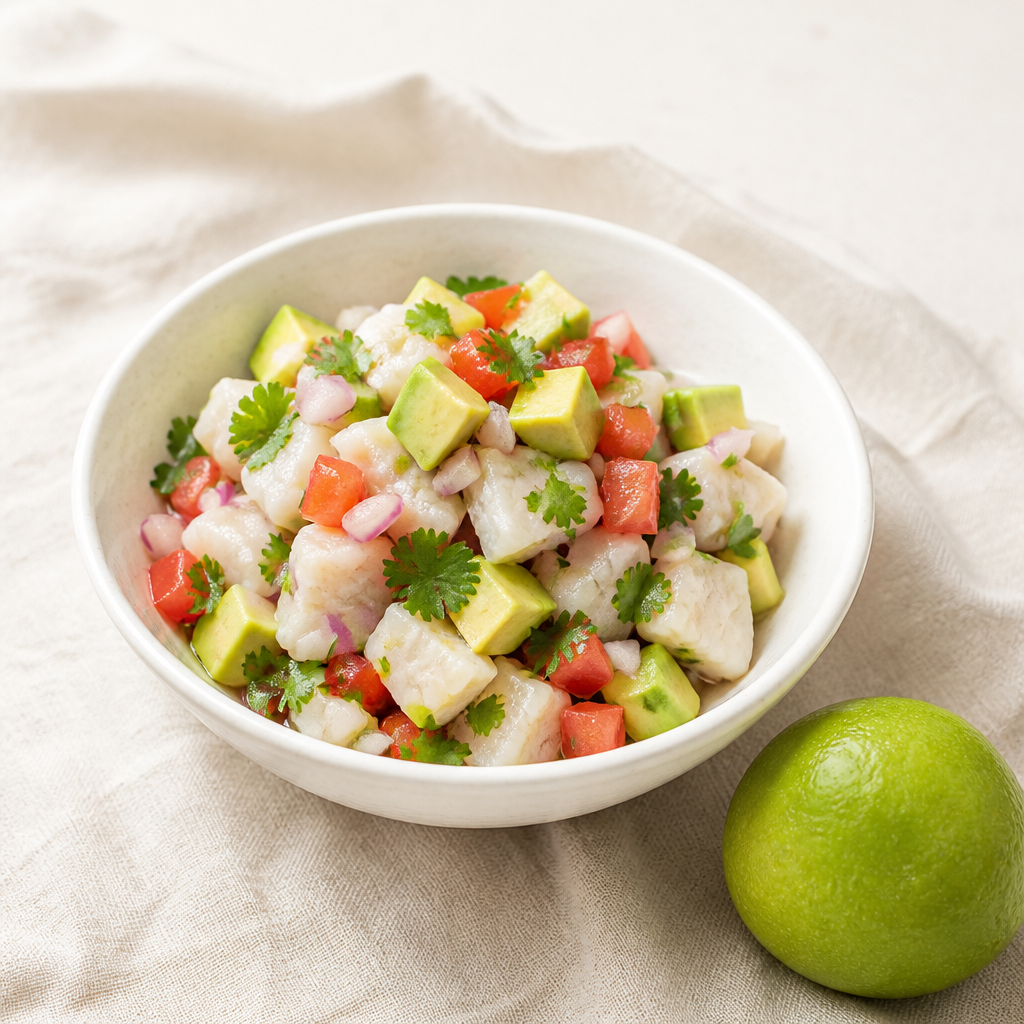 Ceviche: odmerjena citrusna marinada in meje priprave surove ribe
