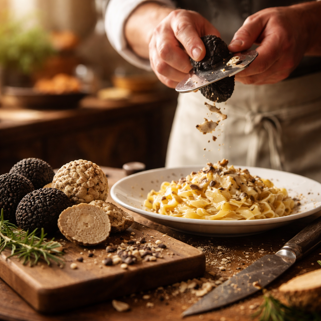 Kako izboljšati okus jedi s tartufi brez napak, ki uničijo aromo