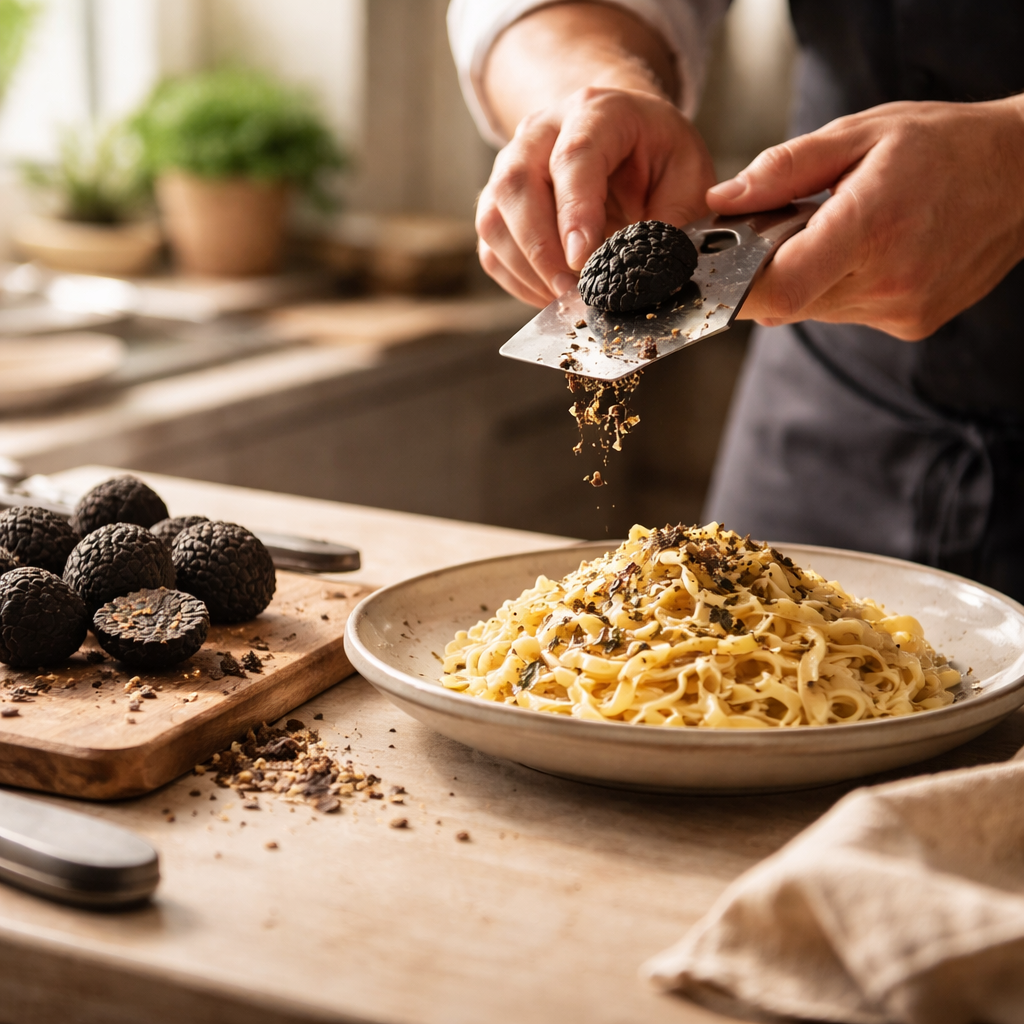 Najboljši recepti s tartufi 2026: tehnike, ki ločijo povprečno aromo od resnične tartufarske eksplozije