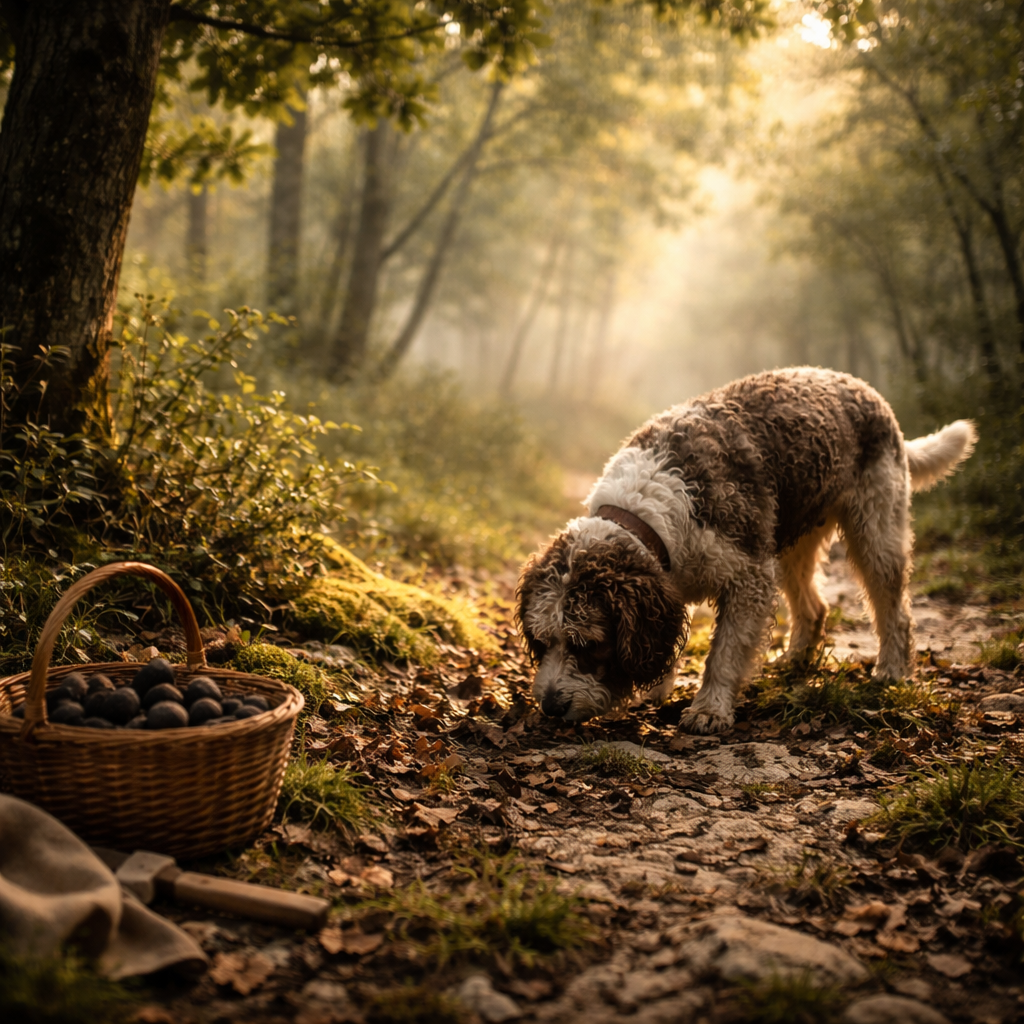 Kako prepoznati območja s tartufi, še preden zavohajo pes in tekmeci
