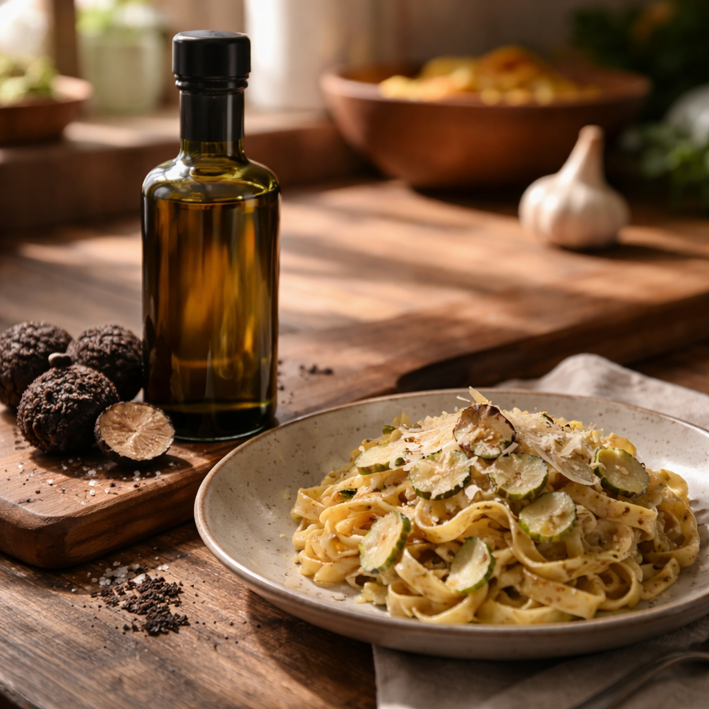 Kako izbrati tartufovo olje, da bo krožnik dišal po tartufih in ne po laboratoriju